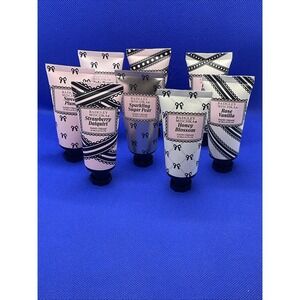 Badgley MISCHKA Hand Cream Lotion Set Of 8 Sealed Tubes Peach Strawberry Honey